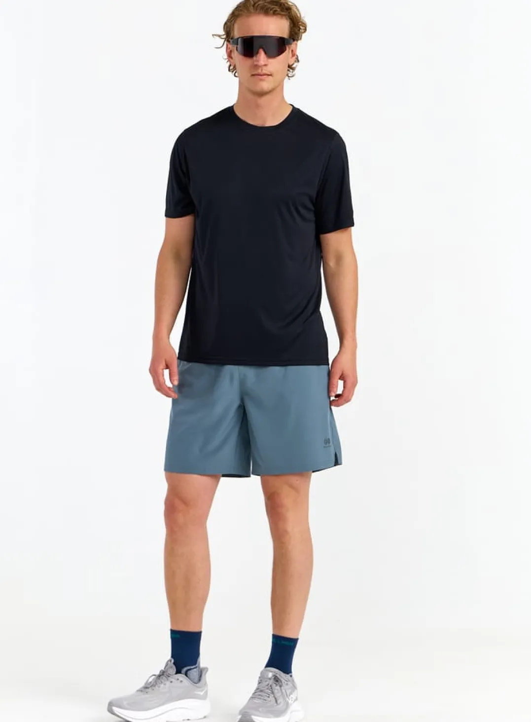 Hellner Men's Core Running Shorts Stormy Weather