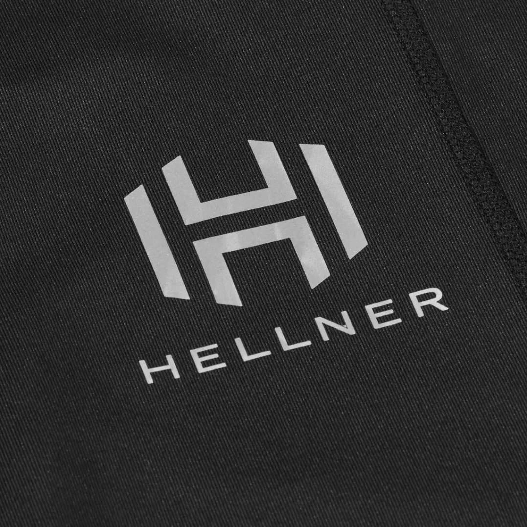 Hellner Men's Mustavaara Running Tights Jet Black