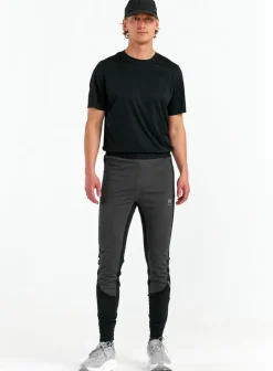 Hellner Men's Nautanen Winter Windblock Tights Phantom/Black Beauty