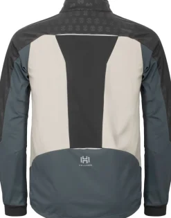 Hellner Men's Sårjås XC Ski Jacket Stormy Weather/Asphalt/Off White