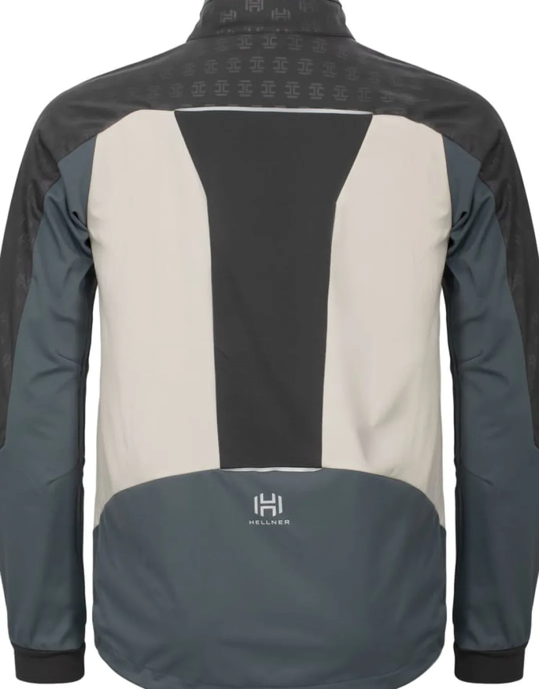 Hellner Men's Sårjås XC Ski Jacket Stormy Weather/Asphalt/Off White