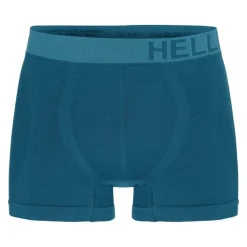 Hellner Men's Svierkku Seamless Boxer Blue Coral