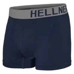 Hellner Men's Svierkku Seamless Boxer Dress Blue