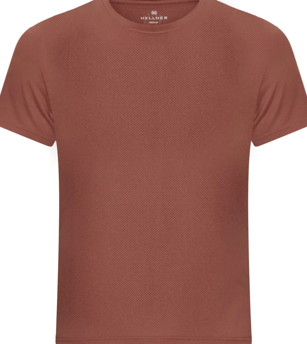 Hellner Men's Tossis Mesh Tee Chutney