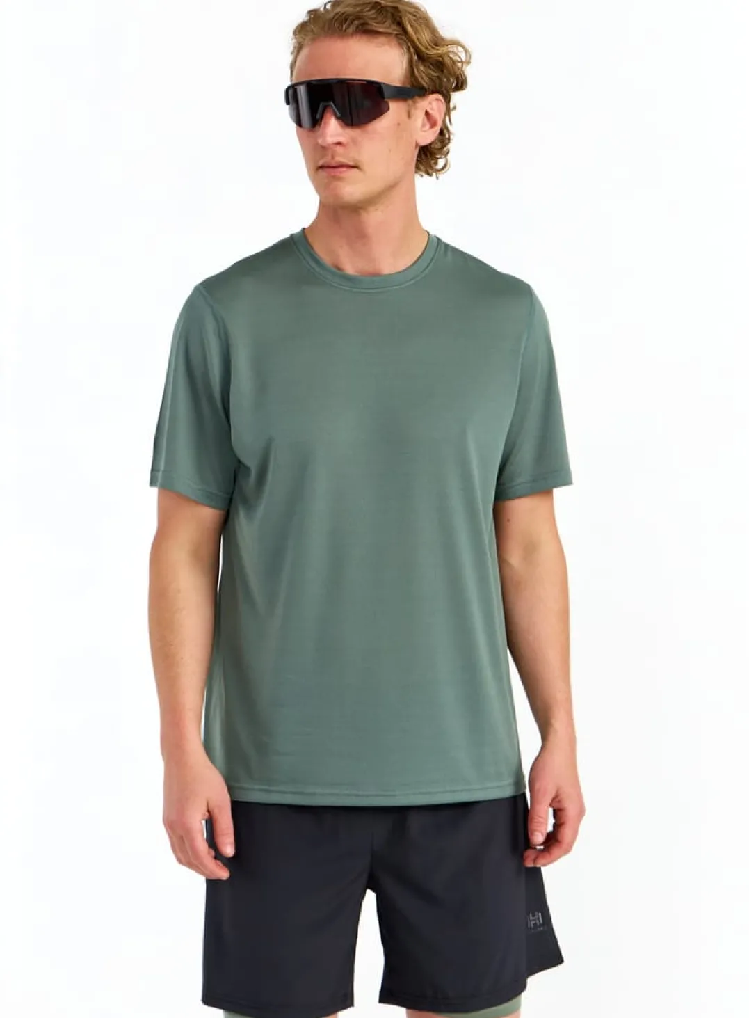 Hellner Men's Tossis Mesh Tee Laurel Wreath