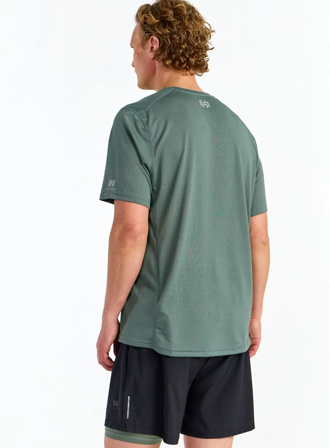 Hellner Men's Tossis Mesh Tee Laurel Wreath
