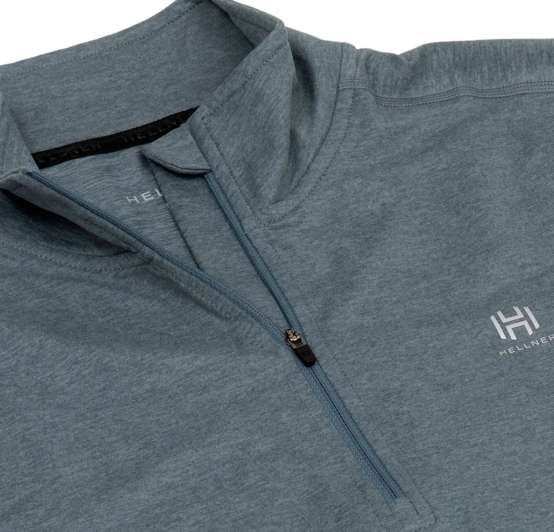 Hellner Nunis Halfzip Ls Tee Men Stormy Weather