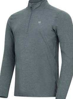 Hellner Nunis Halfzip Ls Tee Men Stormy Weather