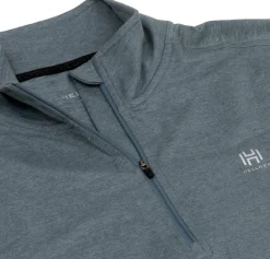Hellner Nunis Halfzip Ls Tee Men Stormy Weather