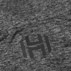Hellner Nunis Halfzip Ls Tee Wmn Black Beauty Melange