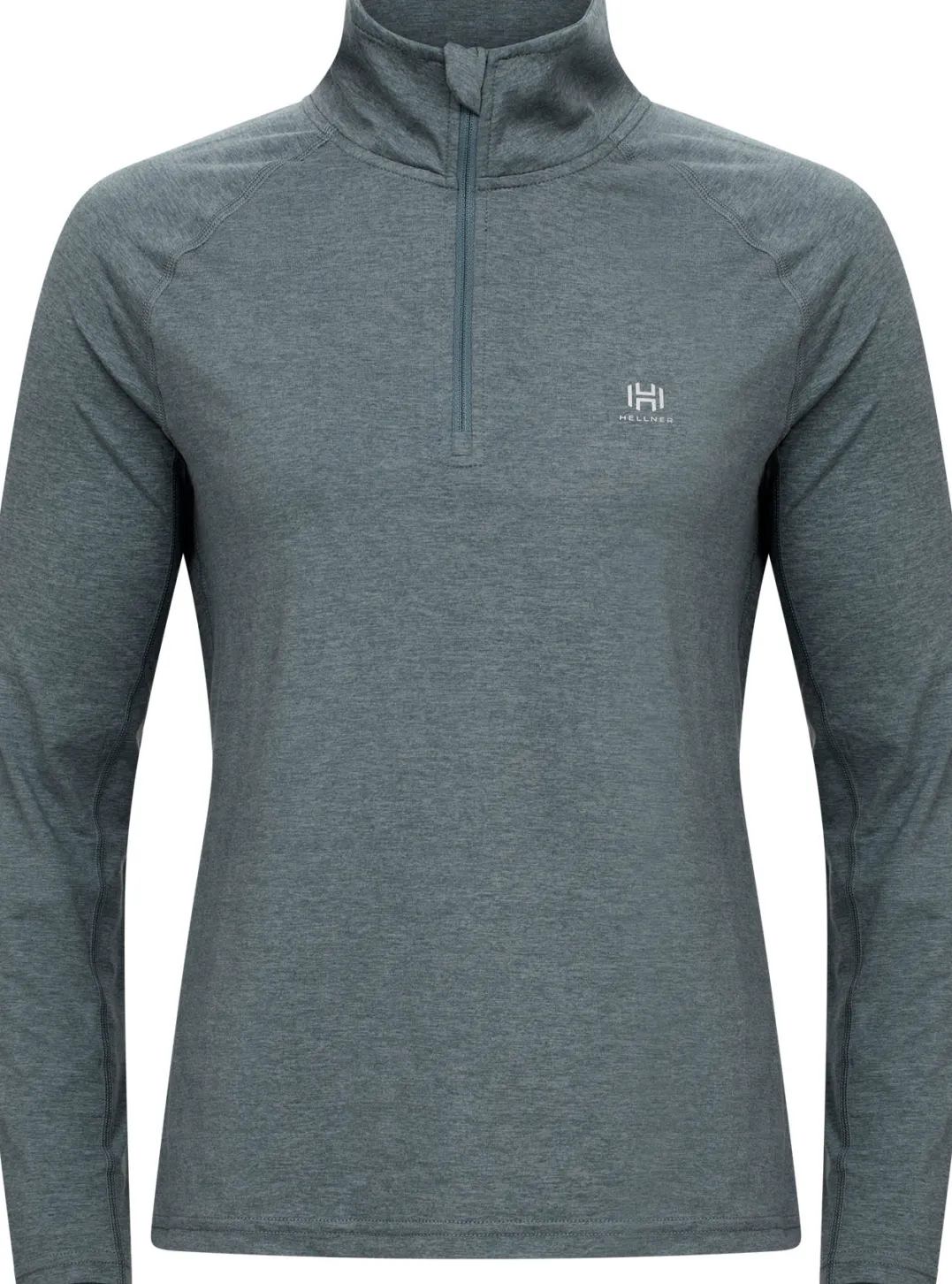 Hellner Nunis Halfzip Ls Tee Wmn Stormy Weather
