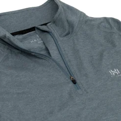 Hellner Nunis Halfzip Ls Tee Wmn Stormy Weather