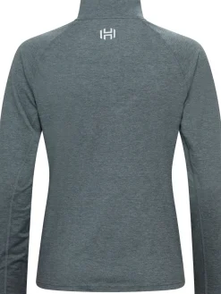 Hellner Nunis Halfzip Ls Tee Wmn Stormy Weather