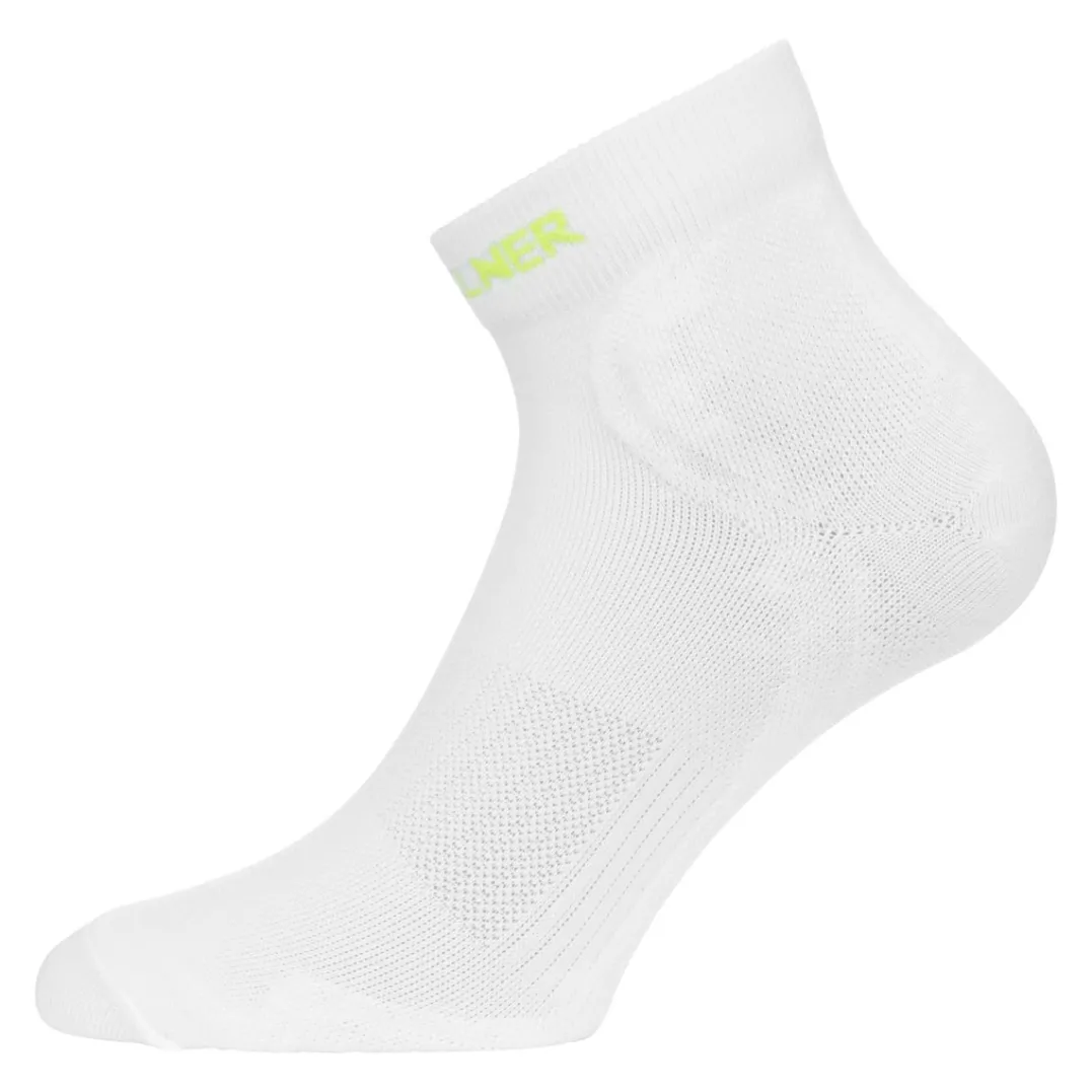 Hellner Running Mid Sock 2-P Bright White