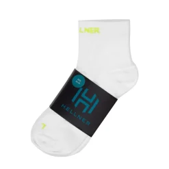 Hellner Running Mid Sock 2-P Bright White