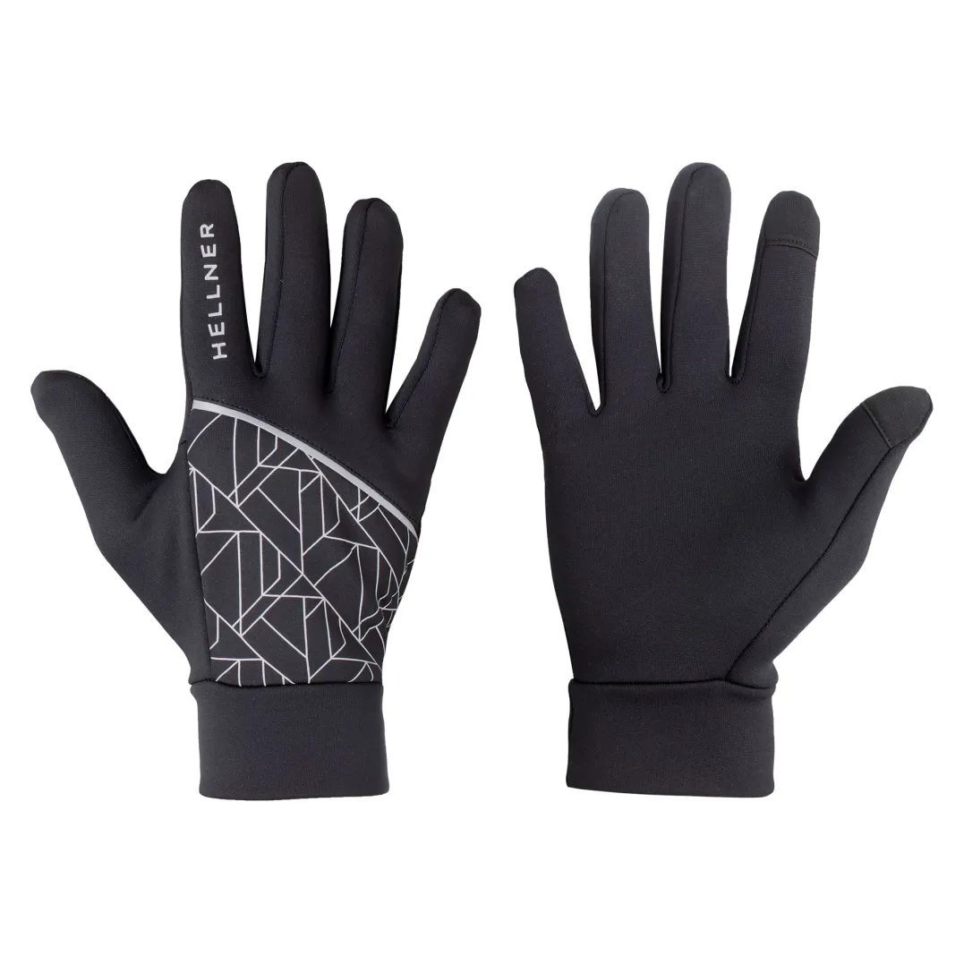 Hellner Running Tech Fleece Glove Black Beauty