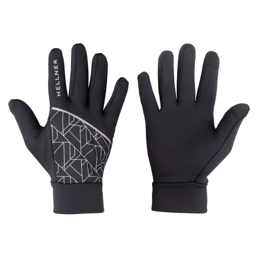 Hellner Running Tech Fleece Glove Black Beauty