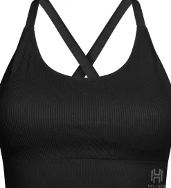 Hellner Seamless Tech Sport Bra Wmn Black Beauty