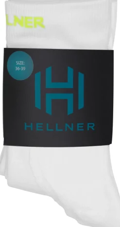 Hellner Shafted Run Sock 2-P Bright White