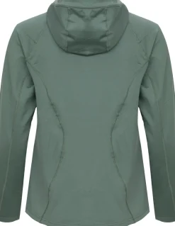 Hellner Tech Fleece Hood Wmn Laurel Wreath