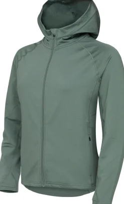 Hellner Tech Fleece Hood Wmn Laurel Wreath