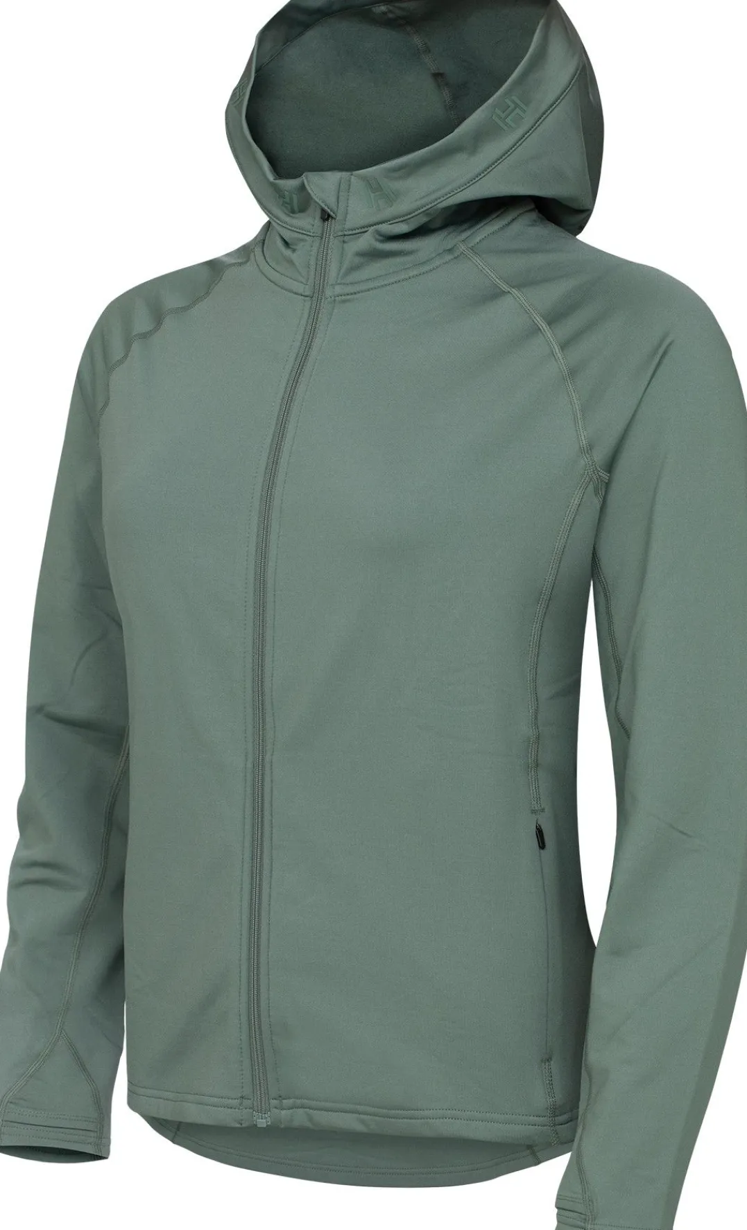 Hellner Tech Fleece Hood Wmn Laurel Wreath