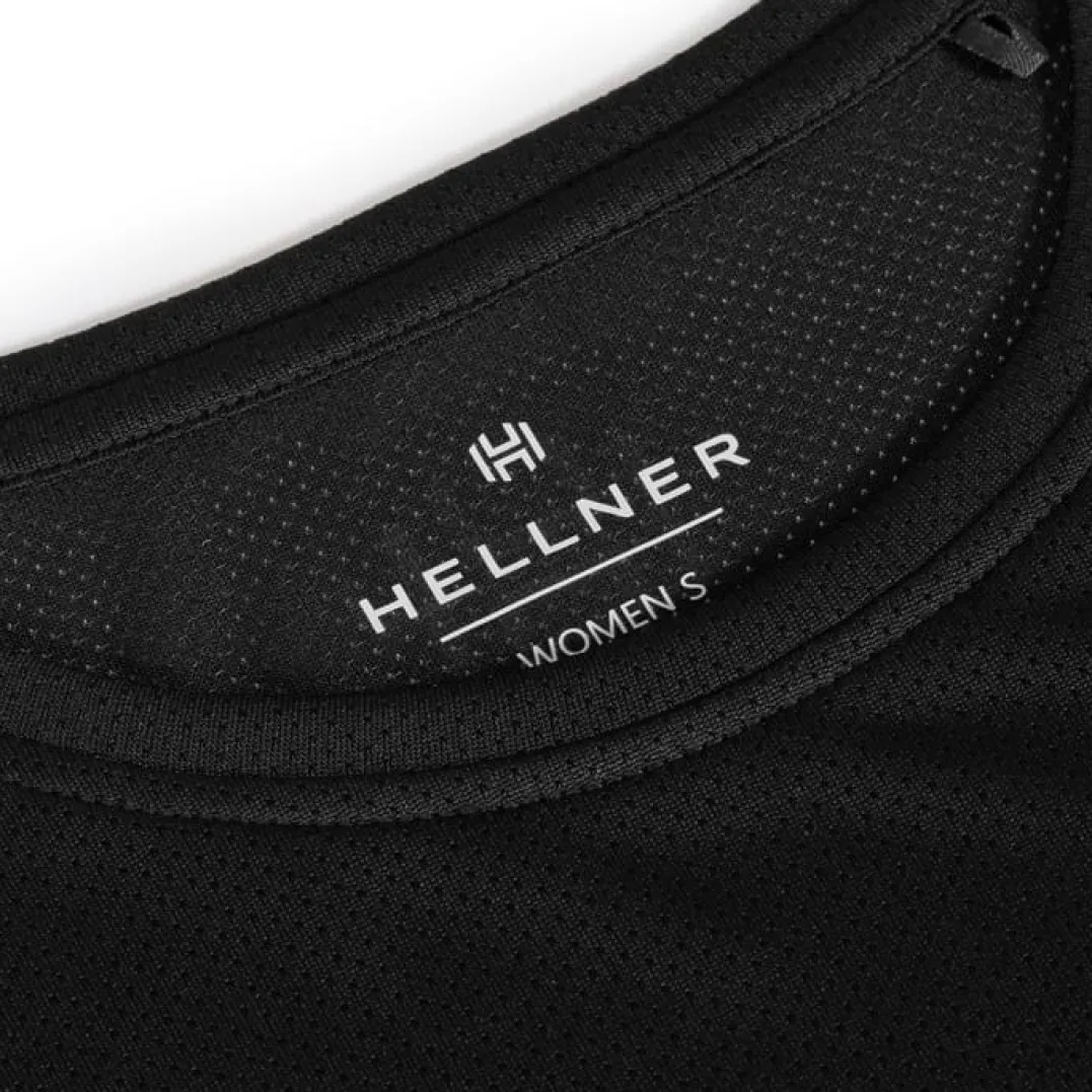 Hellner Tossis Mesh Tee Wmn Black Beauty