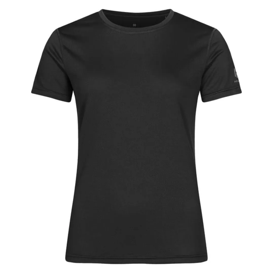 Hellner Tossis Mesh Tee Wmn Black Beauty