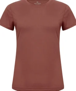 Hellner Tossis Mesh Tee Wmn Chutney