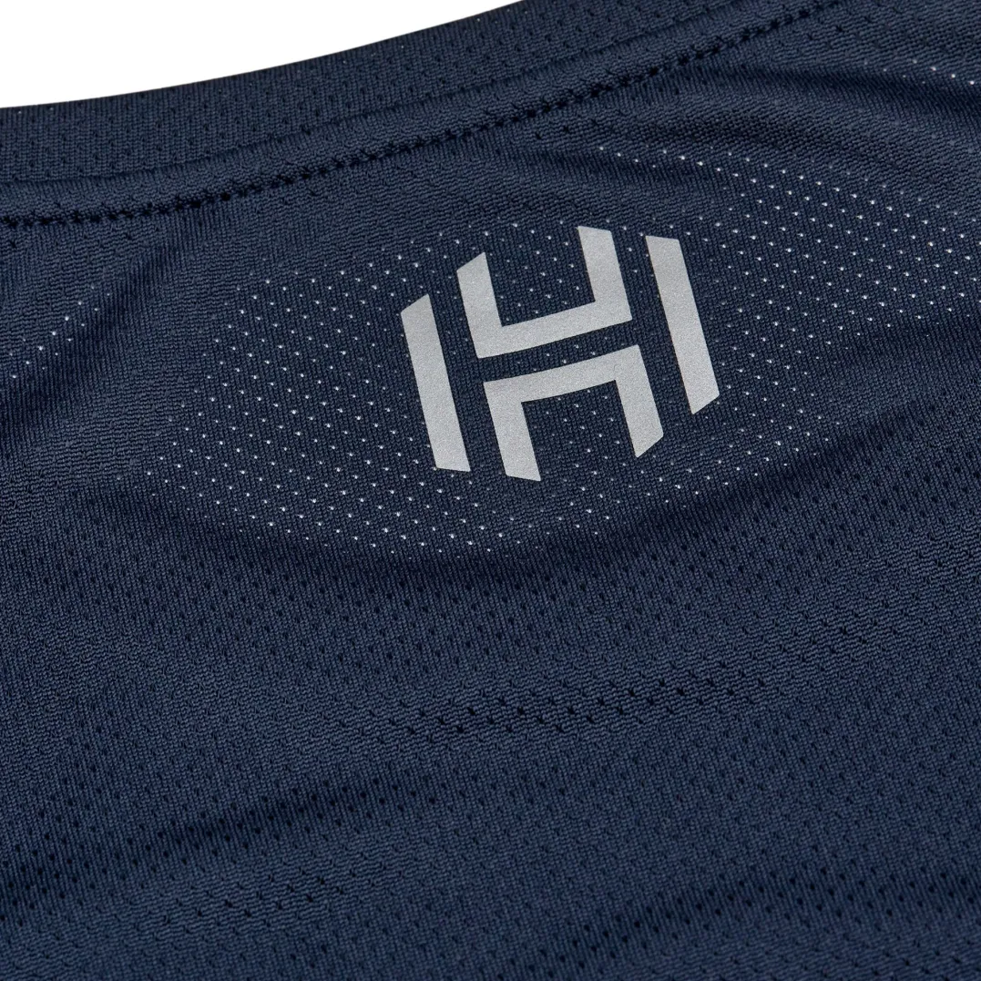 Hellner Tossis Mesh Tee Wmn Dress Blues