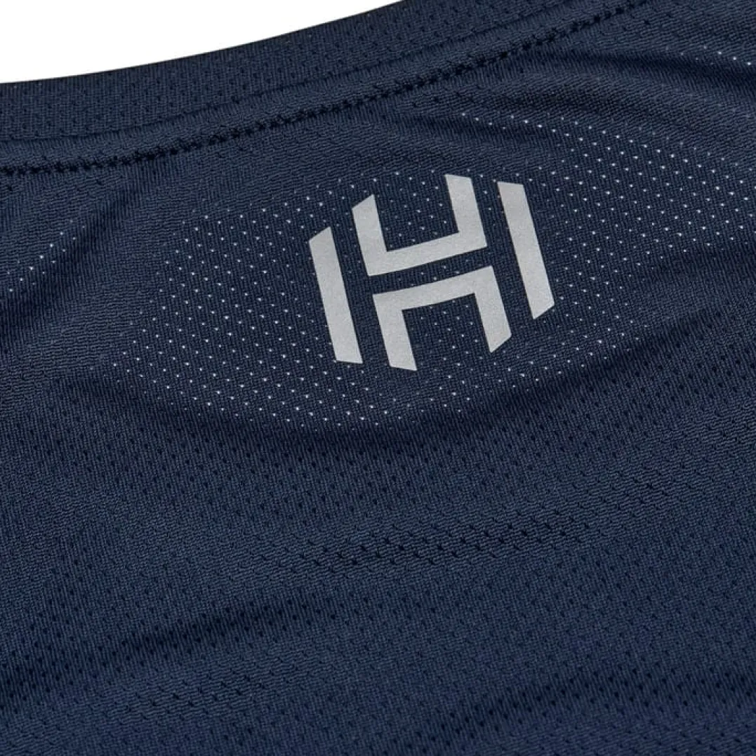 Hellner Tossis Mesh Tee Wmn Dress Blues