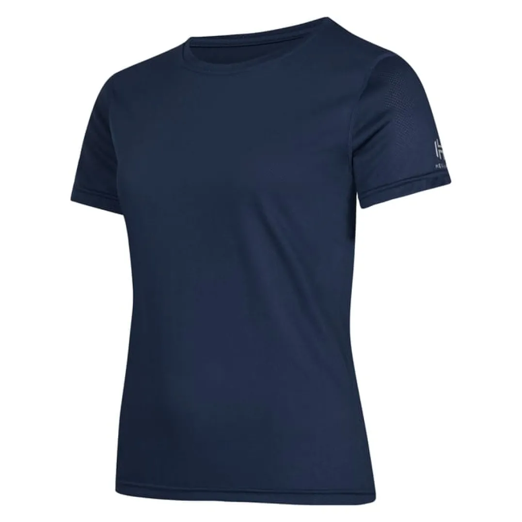 Hellner Tossis Mesh Tee Wmn Dress Blues