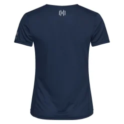 Hellner Tossis Mesh Tee Wmn Dress Blues