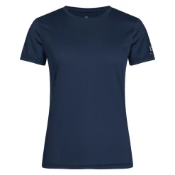 Hellner Tossis Mesh Tee Wmn Dress Blues