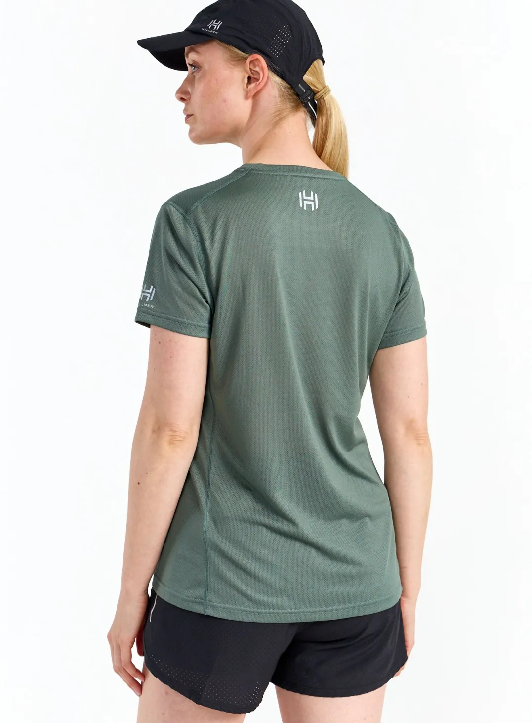 Hellner Tossis Mesh Tee Wmn Laurel Wreath