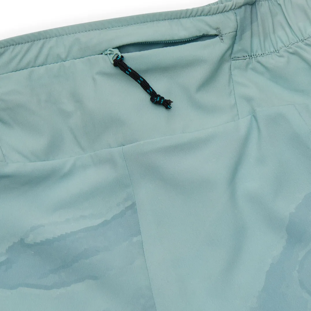 Hellner Women's Aras Running Shorts Blue Haze
