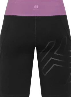Hellner Women's Compression Short Tights Black Beauty