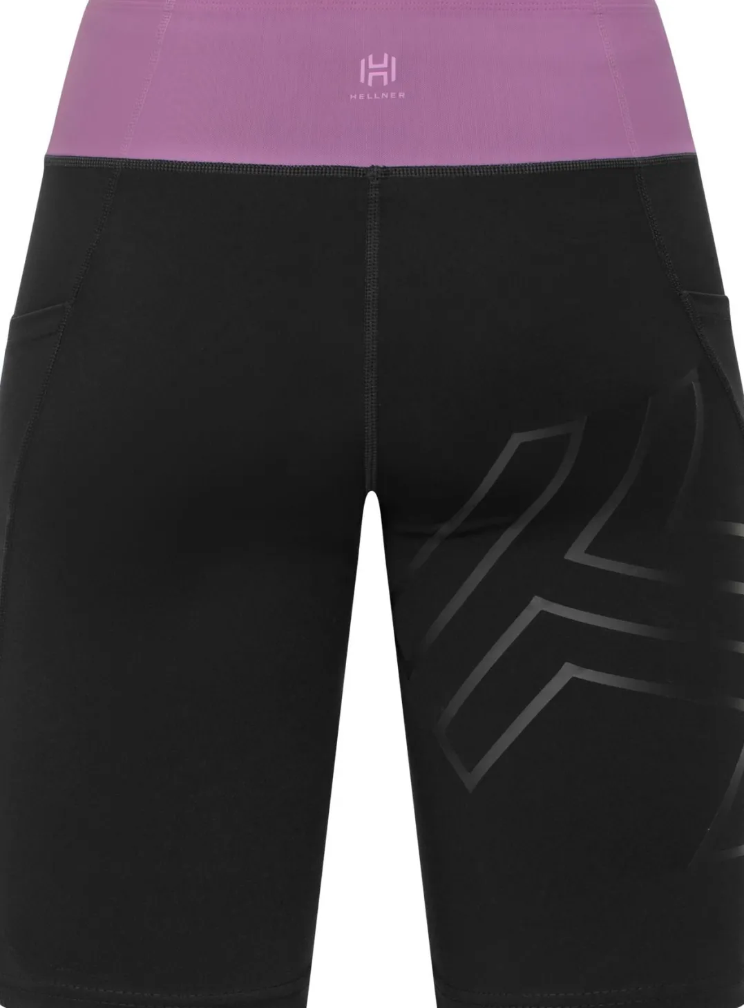Hellner Women's Compression Short Tights Black Beauty
