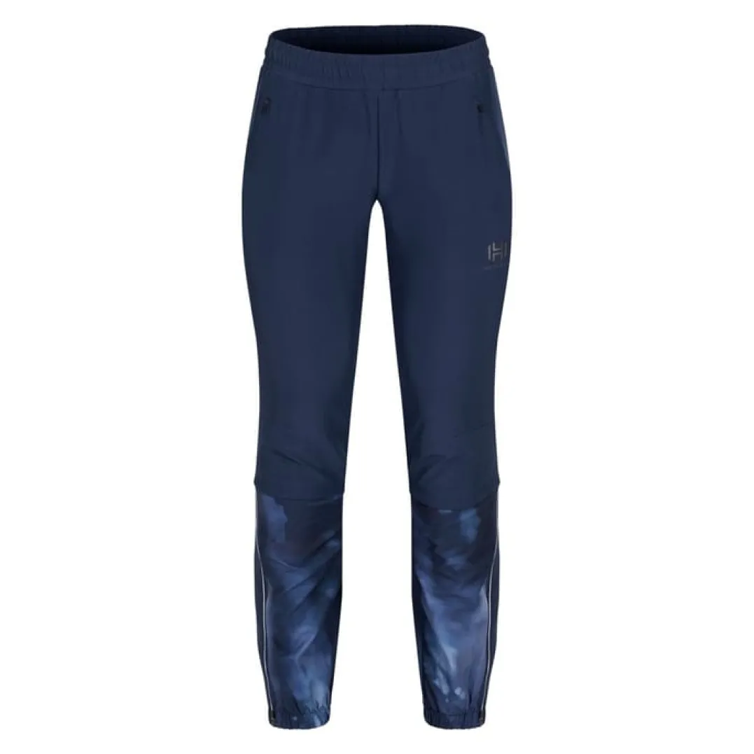 Hellner Women's Harrå Hybrid Pants 2.0 Dress Blue