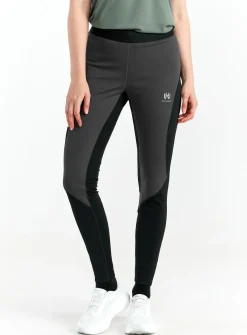Hellner Women's Nautanen Winter Windblock Tights Phantom/Black Beauty