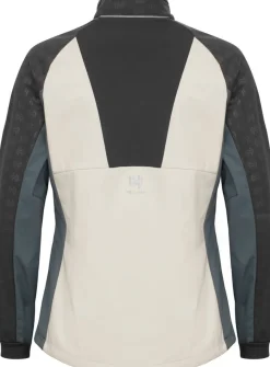 Hellner Women's Sårjås XC Ski Jacket Stormy Weather/Asphalt/Off White