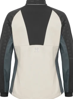 Hellner Women's Sårjås XC Ski Jacket Stormy Weather/Asphalt/Off White