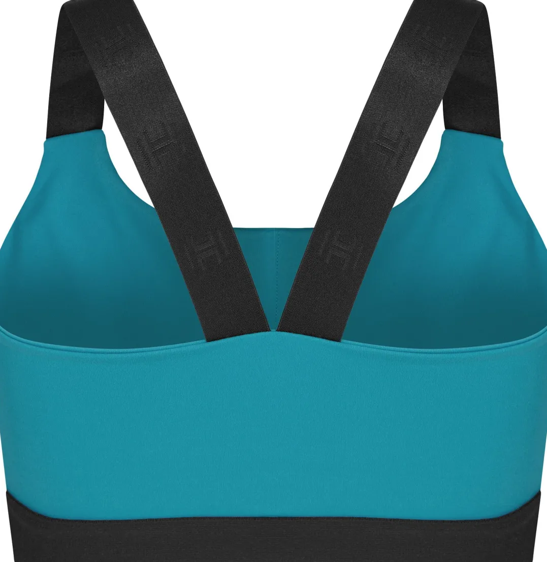 Hellner Women's Tech Sport Bra Biscay Bay