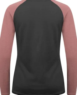 Hellner Wool Warm Base Layer Ls Wmn Phantom/Burlwood
