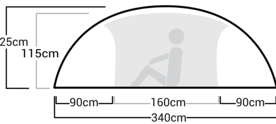Helsport Adventure Sarek Sl 3 Dome Adventure Grey