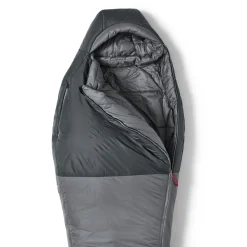 Helsport Explorer Pro Fiber -5 Sleeping Bag 185cm Smoky Grey / Ruby Red