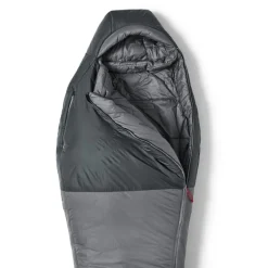 Helsport Explorer Pro Fiber -5 Sleeping Bag 185cm Smoky Grey / Ruby Red
