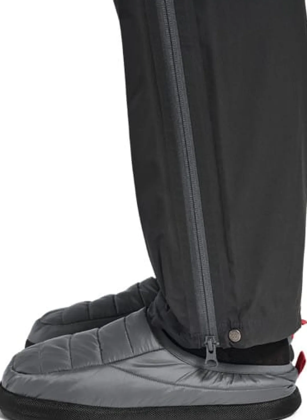Helsport Pro Camp Slippers Smoky Grey / Ruby Red