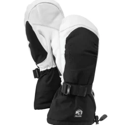 Hestra Army Leather Extreme Mitt Black/White