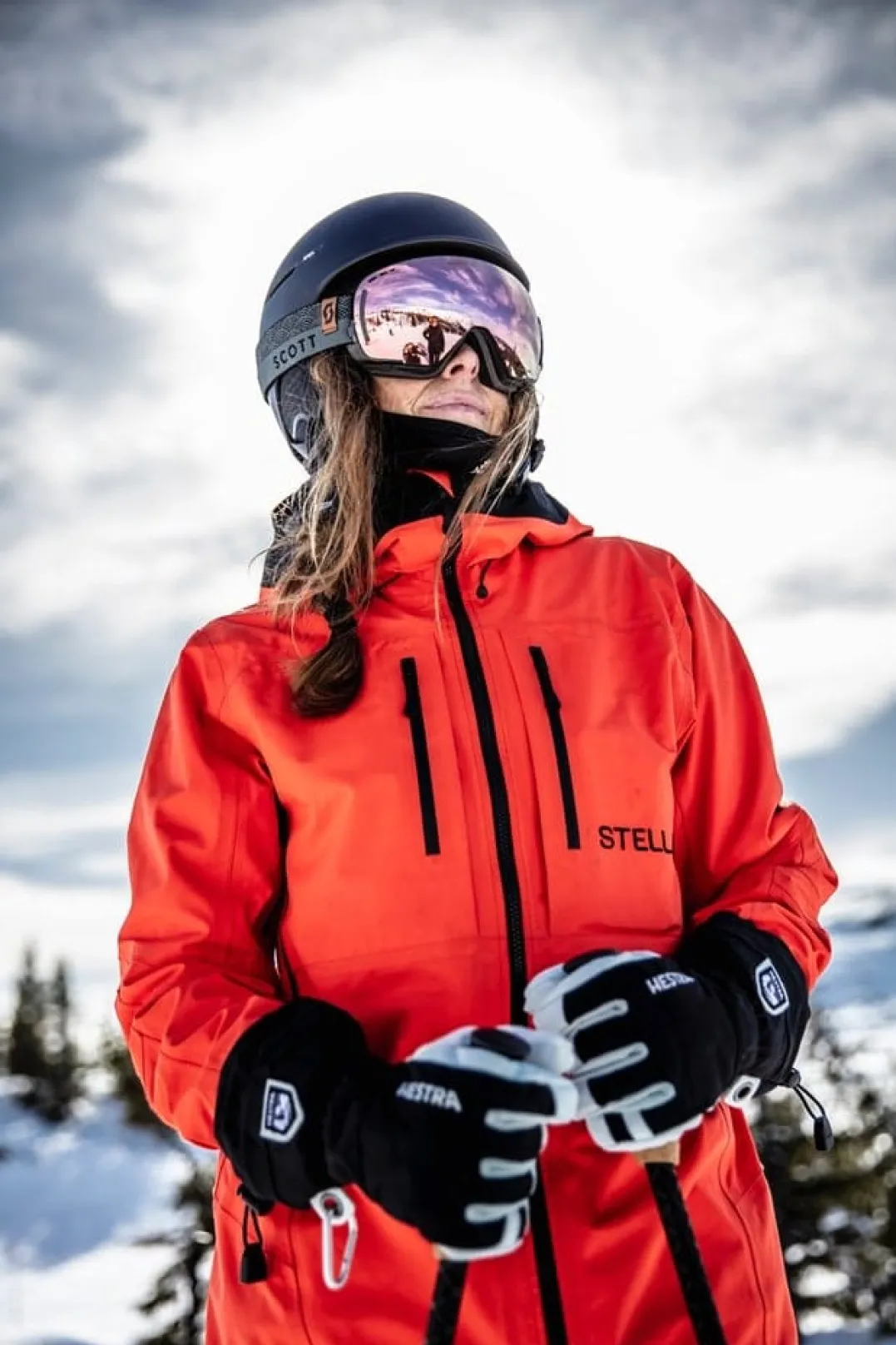 Hestra Army Leather Heli Ski Black